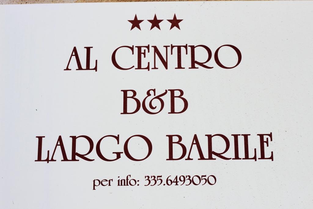 B&B Largo Barile Кальтаниссетта Экстерьер фото